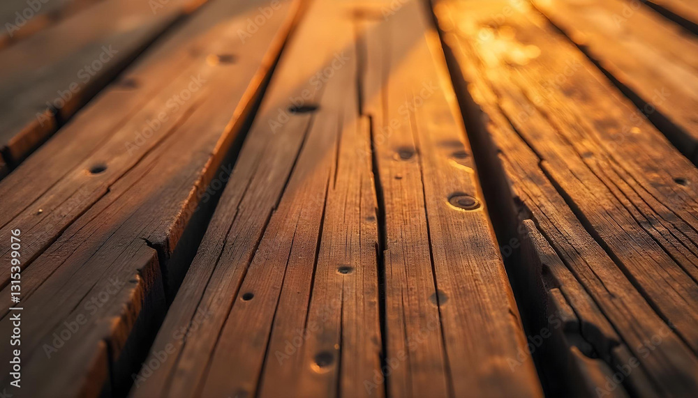 Fototapeta premium Generated image, wood texture