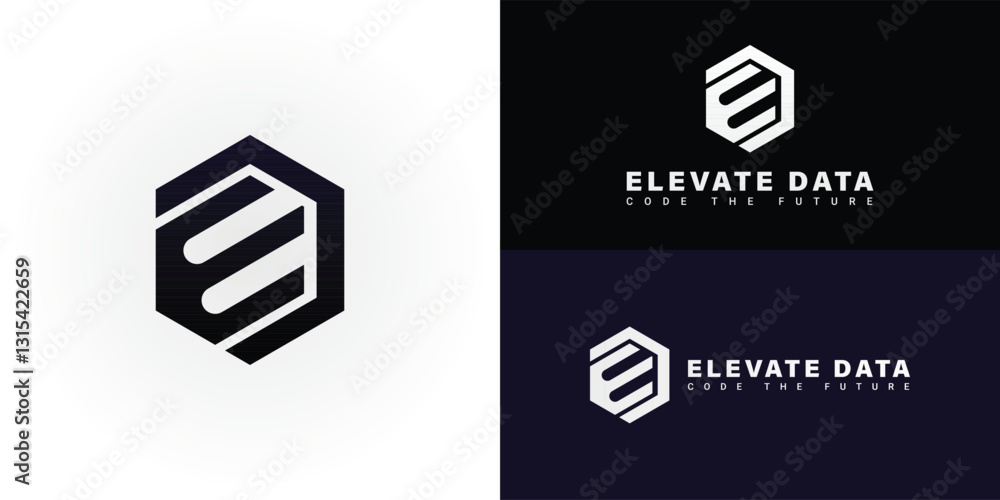 The sleek logo uniquely embodies the initials ED within a modern and geometric hexagon, perfectly designed for businesses in the Technology and Software sectors. The sleek logo uniquely embodies the initials ED within a modern and geometric hexagon, perfectly designed for businesses in the Technology and Software sectors.