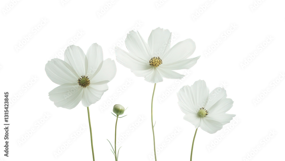 a serene composition featuring delicate white flowers against a soft light backdrop emphasizing simplicity and natural beauty ideal for nature-themed projects or calming visuals a serene composition featuring delicate white flowers against a soft light backdrop emphasizing simplicity and natural beauty ideal for nature-themed projects or calming visuals