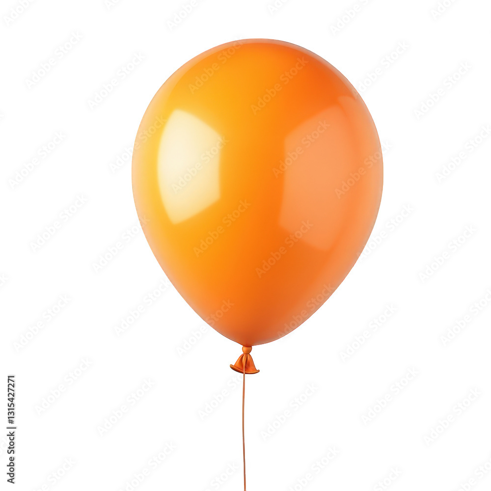 orange balloon perfectly round and glossy floating gently with a string attached it symbolizes celebration joy and festive occasions orange balloon perfectly round and glossy floating gently with a string attached it symbolizes celebration joy and festive occasions