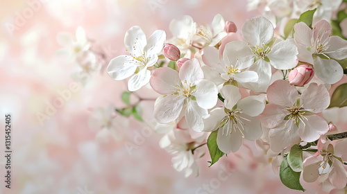 Spring Floral Backdrop Background