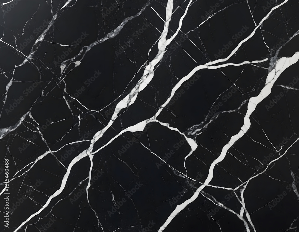 Dark Marble Surface with Subtle White Veins Dark Marble Surface with Subtle White Veins