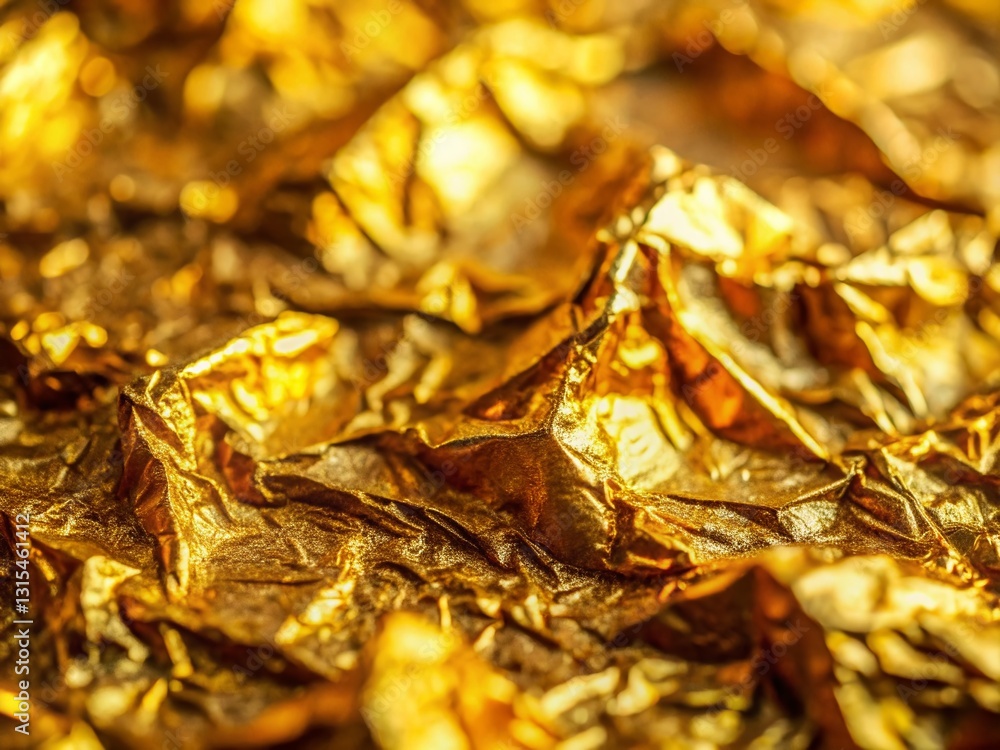 Abstract Gold Metallic Texture: Grungy Bumpy Foil Surface Background Abstract Gold Metallic Texture: Grungy Bumpy Foil Surface Background