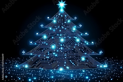 Digital Christmas Tree for Circuit Lights.