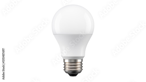 Bright White LED Light Bulb Energy Efficient Modern Home Lighting Design Lamp Decor House Clean Power Simple Device     