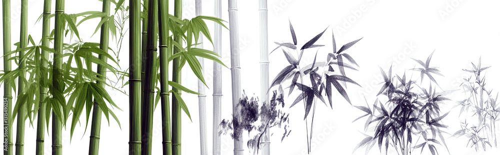 Fototapeta premium Exploring the Beauty of Himalayan Bamboo in Its Natural Habitat