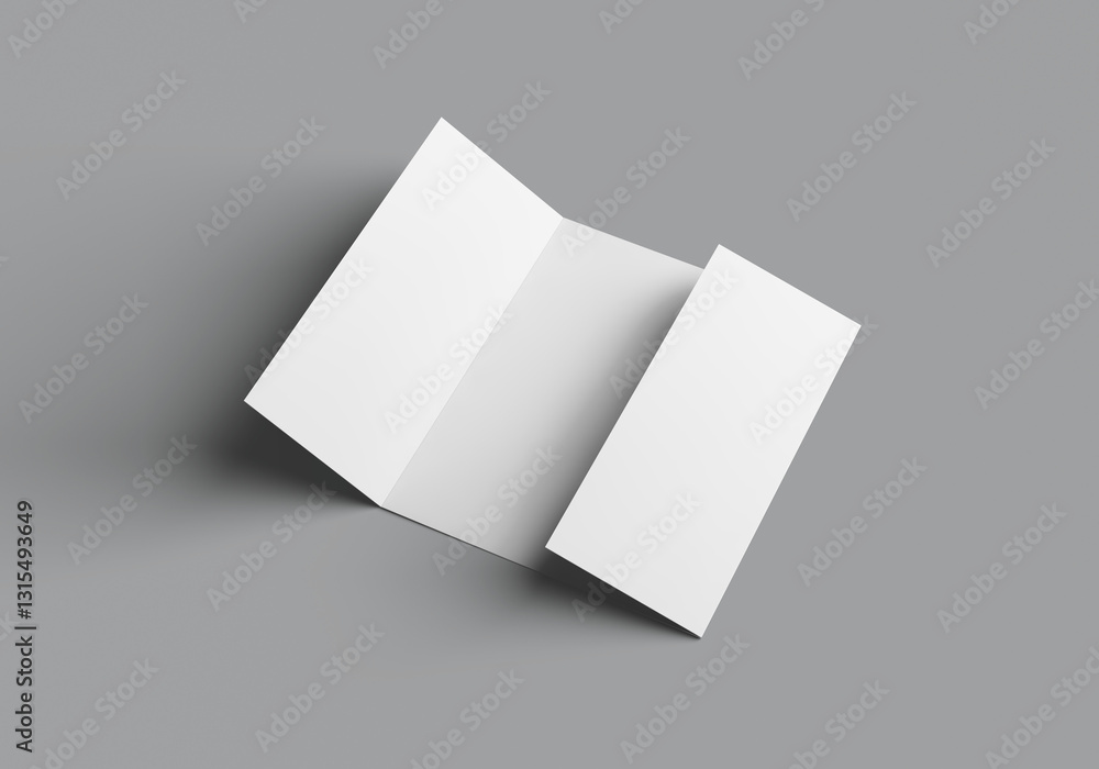 Blank Tri-Fold Brochure Mockup on Gray Background – Minimalist Design
Blank Tri-Fold Brochure Mockup on Gray Background – Minimalist Design