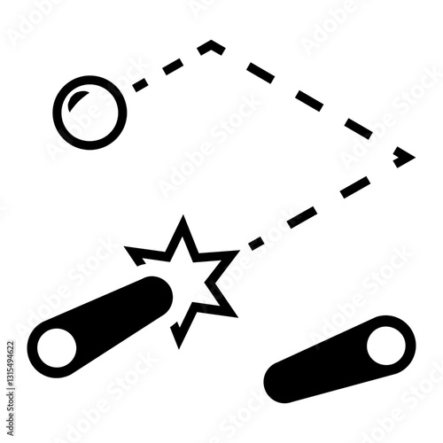 Pinball, arcade icon