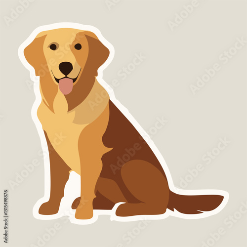Realistic dog illustration, finely detailed portrait with lifelike fur texture and expressive eyes. Hand-drawn digital artwork for pet lovers and merchandise.  
