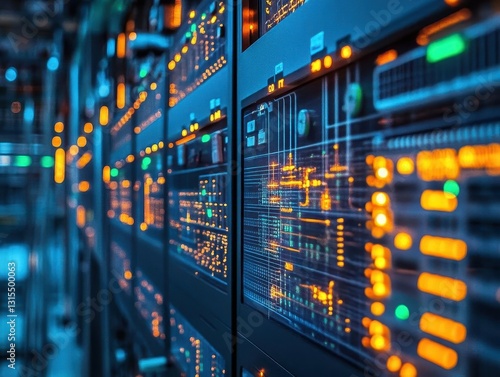 Wallpaper Mural A SCADA system monitoring power generation and distribution in a smart energy grid, Industrial Control Systems, Essential and automated Torontodigital.ca