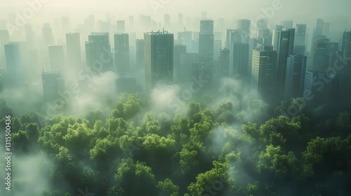 A smart city using IoT sensors to monitor air quality and reduce pollution, Environmental Monitoring, Green and techdriven