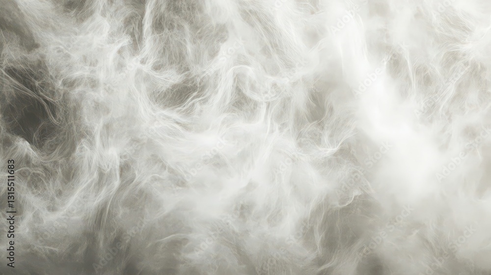 Obraz premium Abstract ethereal cloudscape with wispy light patterns in flowing motion