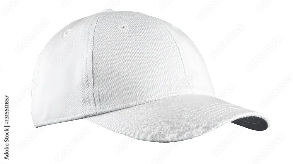 White Baseball Cap Mockup, Studio Shot, Plain Background, Apparel Design White Baseball Cap Mockup, Studio Shot, Plain Background, Apparel Design