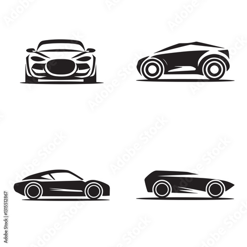 Car Logo Design, Speed Car Logo Design 