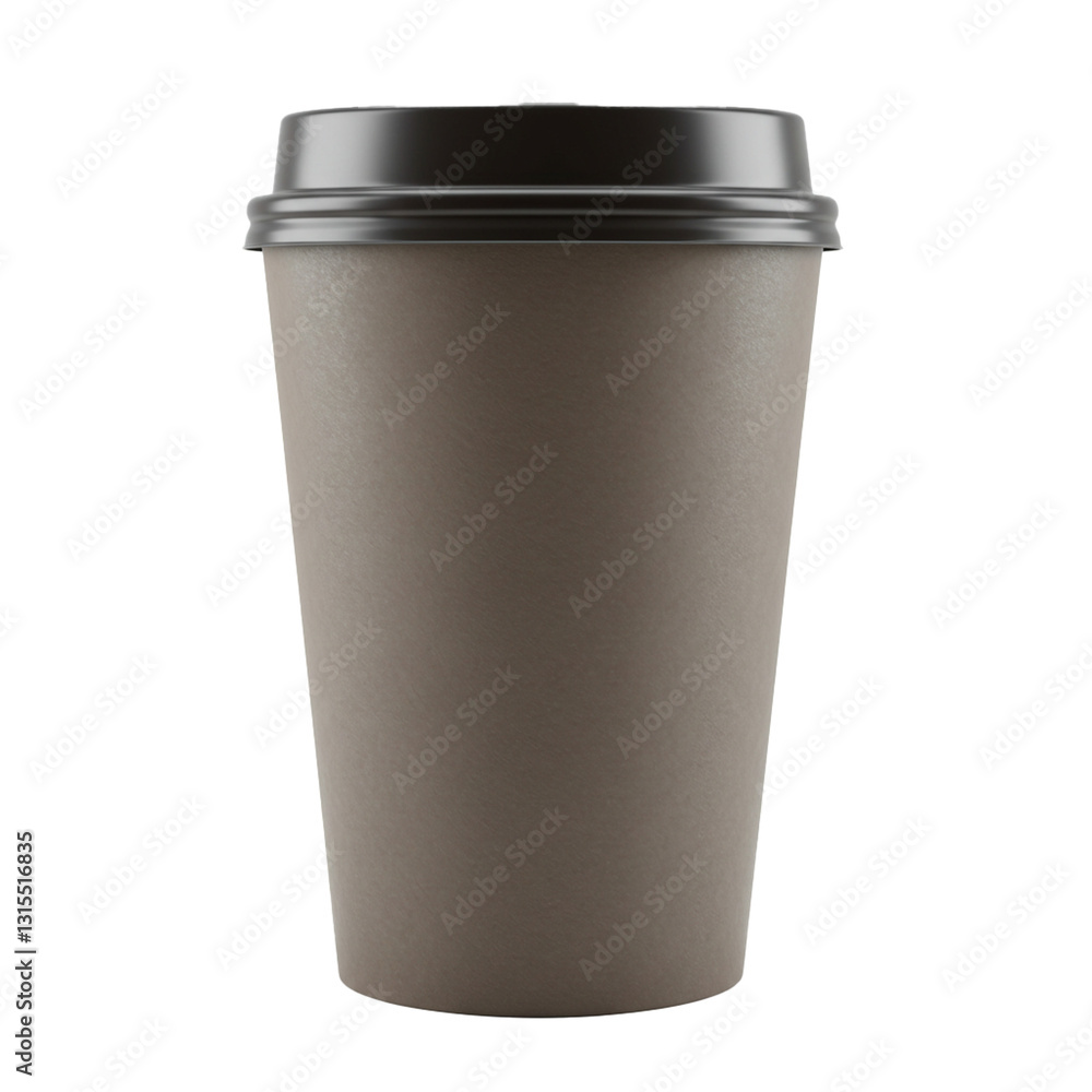 Recyclable coffee cup for eco-friendly beverage consumption on the go. Recyclable coffee cup for eco-friendly beverage consumption on the go.