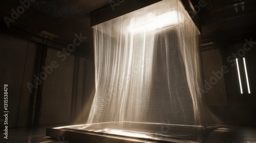 Wallpaper Mural Abstract Design of Light and Technology in a Lab Setting Torontodigital.ca