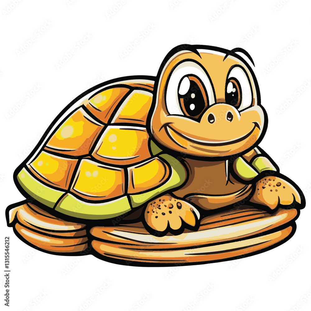 Fototapeta premium Tortoise Simple Vector Logo