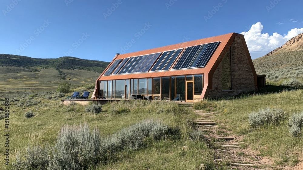 Smart passive solar home with carefully oriented windows, natural cooling, and sustainable design Smart passive solar home with carefully oriented windows, natural cooling, and sustainable design