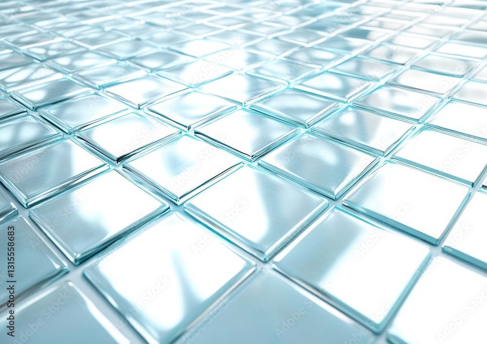 Sleek and Modern Shiny Glass Tile Surface with Reflections Ideal for Interior Design and Architectural Photography or Background Use Sleek and Modern Shiny Glass Tile Surface with Reflections Ideal for Interior Design and Architectural Photography or Background Use