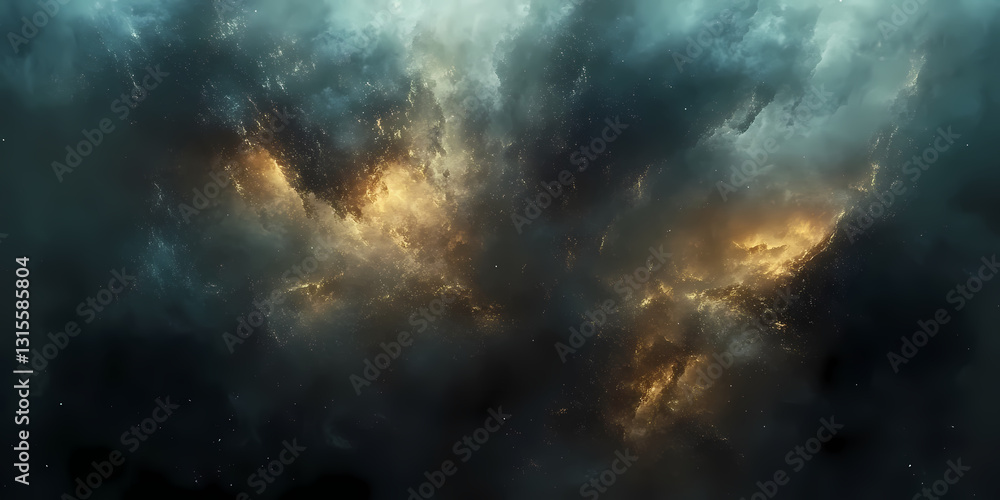 Dramatic Sky Canvas: A breathtaking image of an overcast sky, painted with dramatic hues of gray and gold. The imposing cloudscape evokes feelings of awe and contemplation. Dramatic Sky Canvas: A breathtaking image of an overcast sky, painted with dramatic hues of gray and gold. The imposing cloudscape evokes feelings of awe and contemplation.