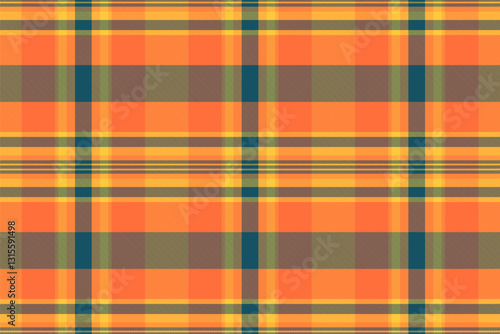 Vibrant autumnal plaid pattern in warm orange, gold, and muted green hues.  Perfect for fallthemed designs, textiles, or website backgrounds.  A timeless classic with modern appeal.