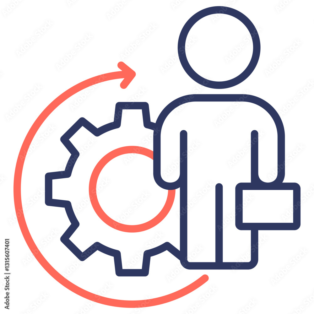 Employee Management Icon Employee Management Icon