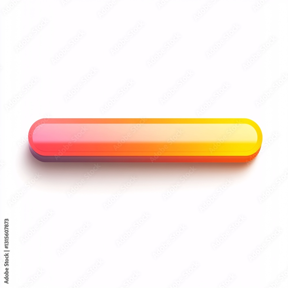 Clean and Simple Progress Bar Graphic with Gentle Gradient Tones Clean and Simple Progress Bar Graphic with Gentle Gradient Tones