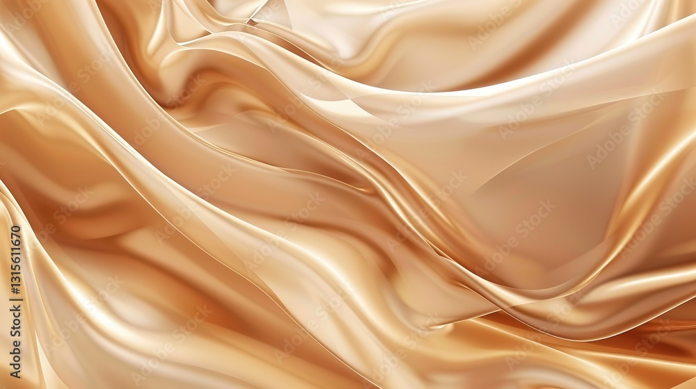 Fototapeta premium Fractal_Brown_fantasy_Texture_background_