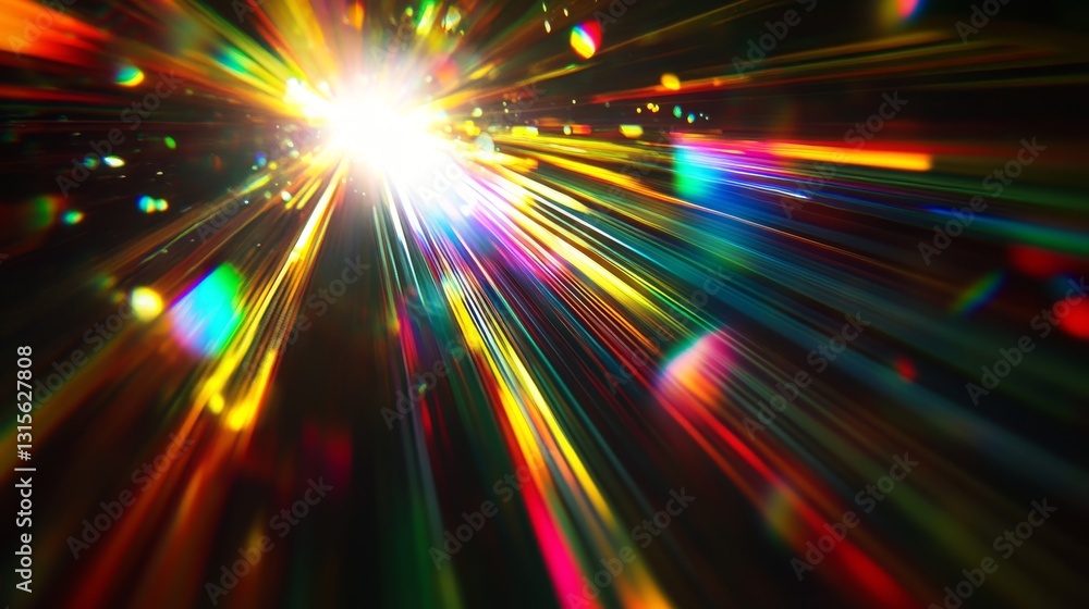 prismatic light beams splitting into spectral colors, floating ethereal rainbow flares on pure black void, crystalline lens distortions, multiple overlapping light artifacts, cinematic anamorphic prismatic light beams splitting into spectral colors, floating ethereal rainbow flares on pure black void, crystalline lens distortions, multiple overlapping light artifacts, cinematic anamorphic