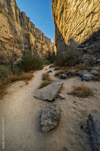 Santa Elena Canyon path