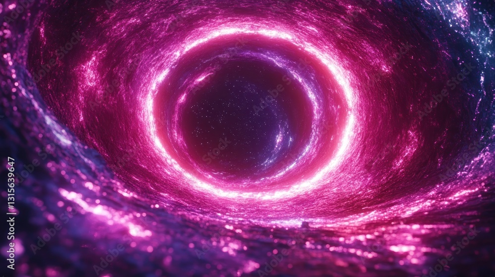 Cosmic vortex tunnel, glowing, nebula Cosmic vortex tunnel, glowing, nebula