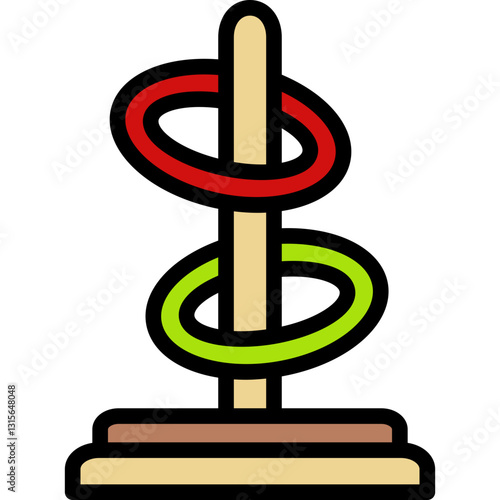 ring toss game icon