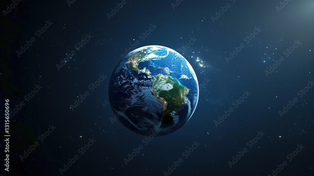 Obraz premium Action Background of Earth Day: The Global Wave of Actions under the Awakening of Environmental Awareness