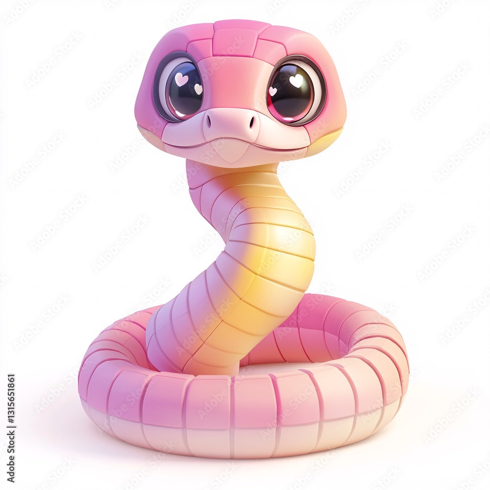 Fototapeta premium cartoon snake cartoon