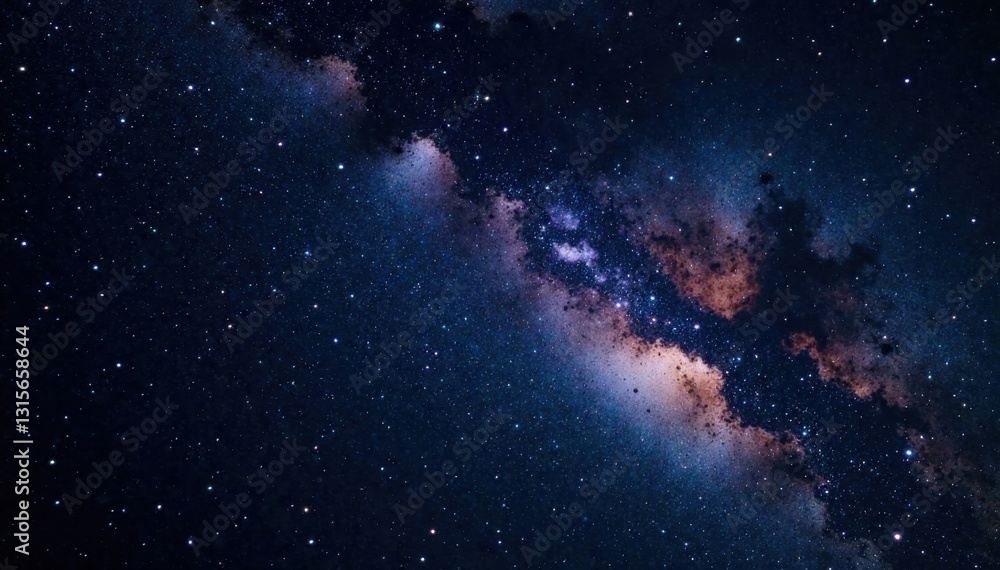 Dark vastness of space illuminated by twinkling stars on a black canvas, sparkle, universe, vast Dark vastness of space illuminated by twinkling stars on a black canvas, sparkle, universe, vast