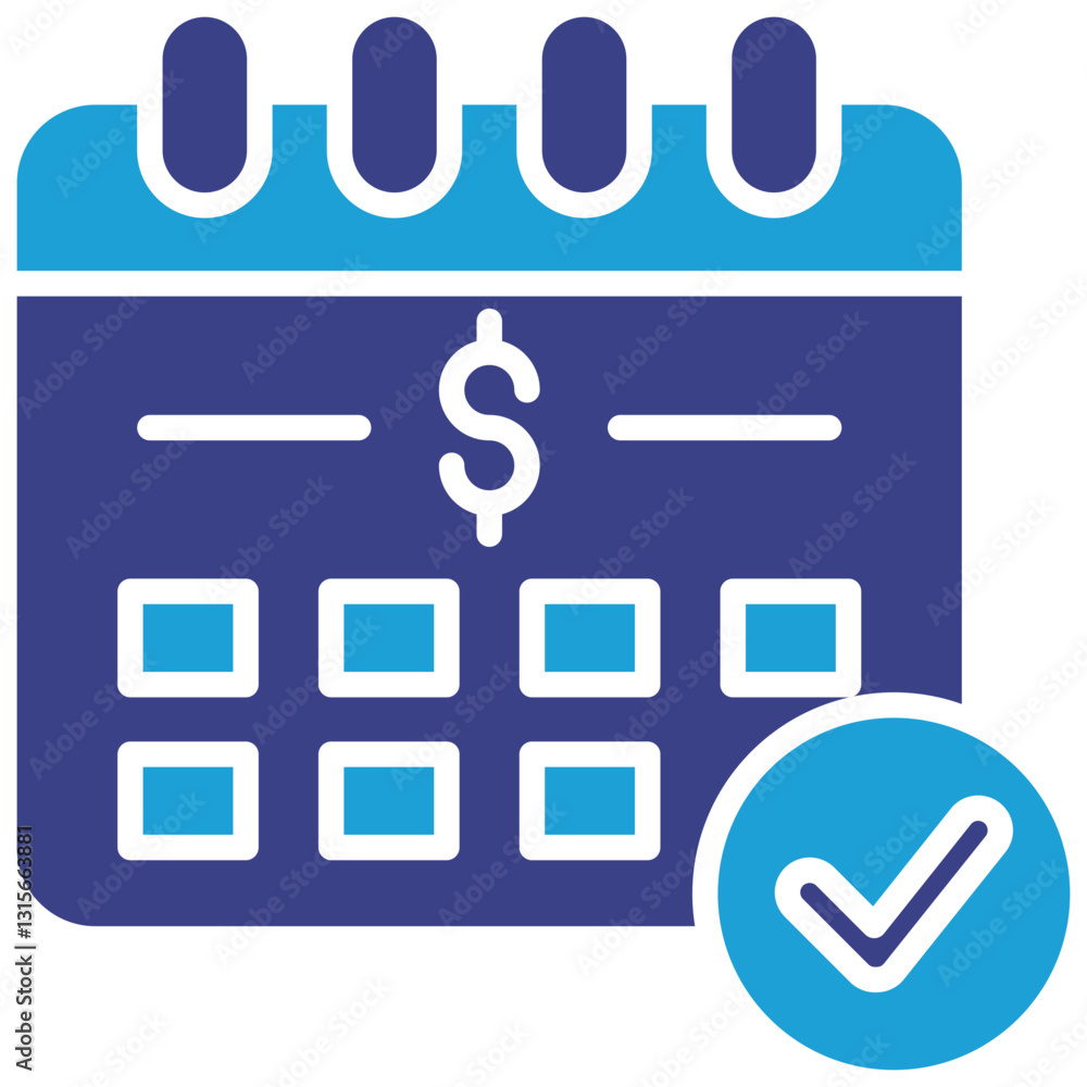 Business Calendar Icon Business Calendar Icon