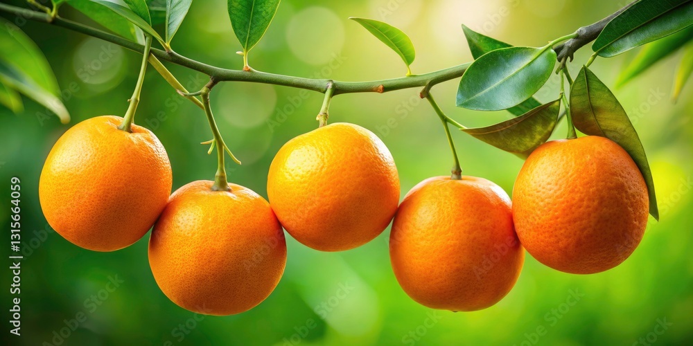 Aerial Close-Up of Glossy Orange Fruits on Stem - Vibrant and Textured Nature Photography Aerial Close-Up of Glossy Orange Fruits on Stem - Vibrant and Textured Nature Photography