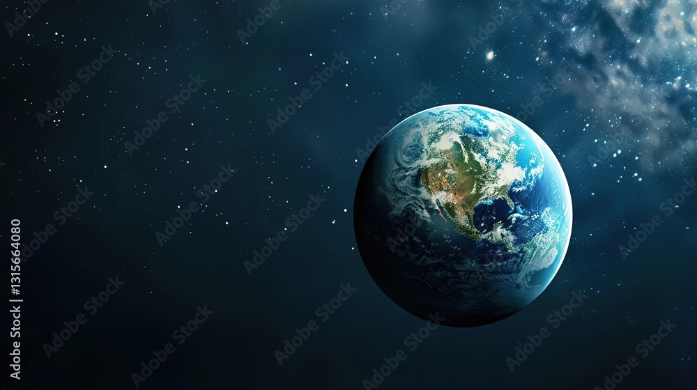 Naklejka premium Simple Background of Earth Day: Tracing the Source from the Germination of Ideas to Global Actions