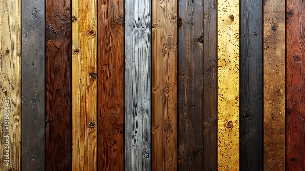 Wood plank wall colors display Wood plank wall colors display