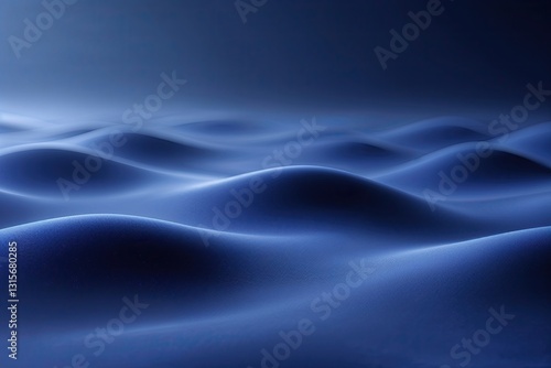 Wallpaper Mural Serene Indigo Gradient Abstract Background with Soft Blurred Depth Torontodigital.ca