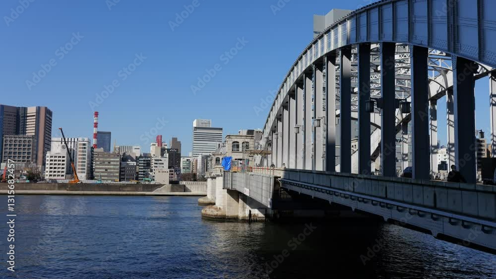 勝どき橋 2025年1月 勝どき橋 2025年1月
