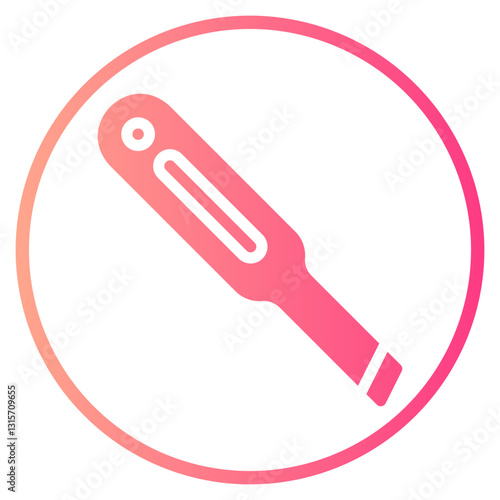 pregnancy test gradient icon