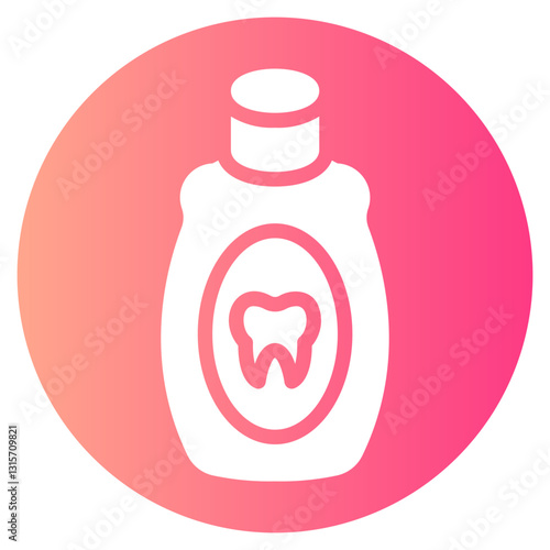 mouthwash gradient icon