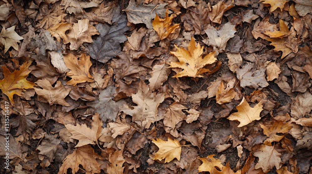 Warm and Textured Ground of Crispy Leaves Reflecting Autumn's Beauty Warm and Textured Ground of Crispy Leaves Reflecting Autumn's Beauty