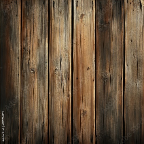 Wallpaper Mural Dark brown rustic wood plank background texture. Torontodigital.ca