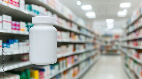 Wallpaper Mural Pharmacy Shelf  Medicine Bottle  Healthcare  Pills  Drugs  Supplement  Container  Retail Torontodigital.ca