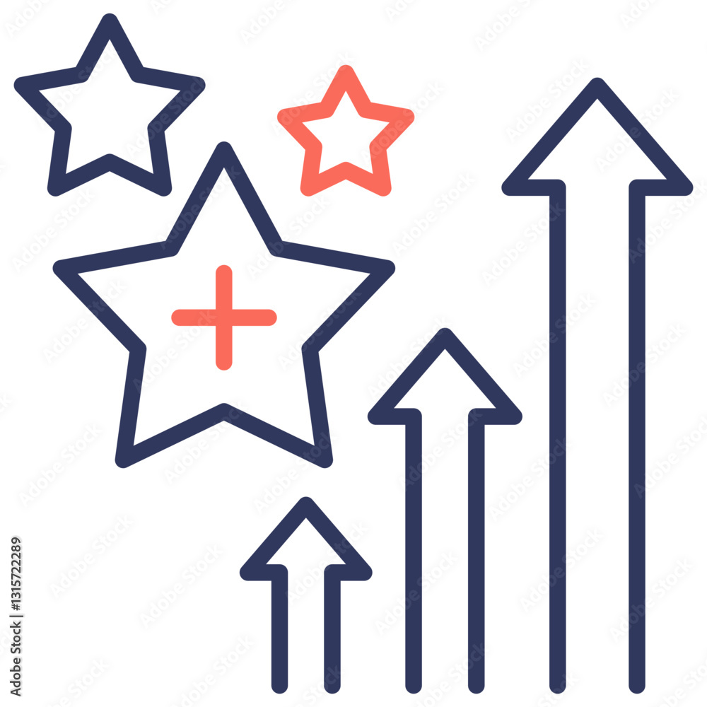 Skill Development Dual Tone Icon Skill Development Dual Tone Icon