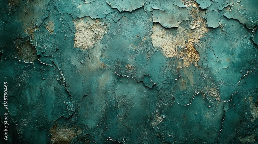 Weathered teal wall texture Weathered teal wall texture