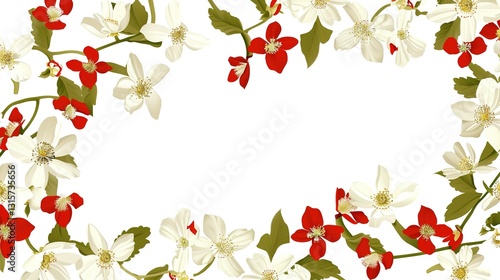 Wallpaper Mural Flower Background of St. George's Day: The Blending of Knight Legends and Traditions in the Colorful Sea of Flowers Torontodigital.ca