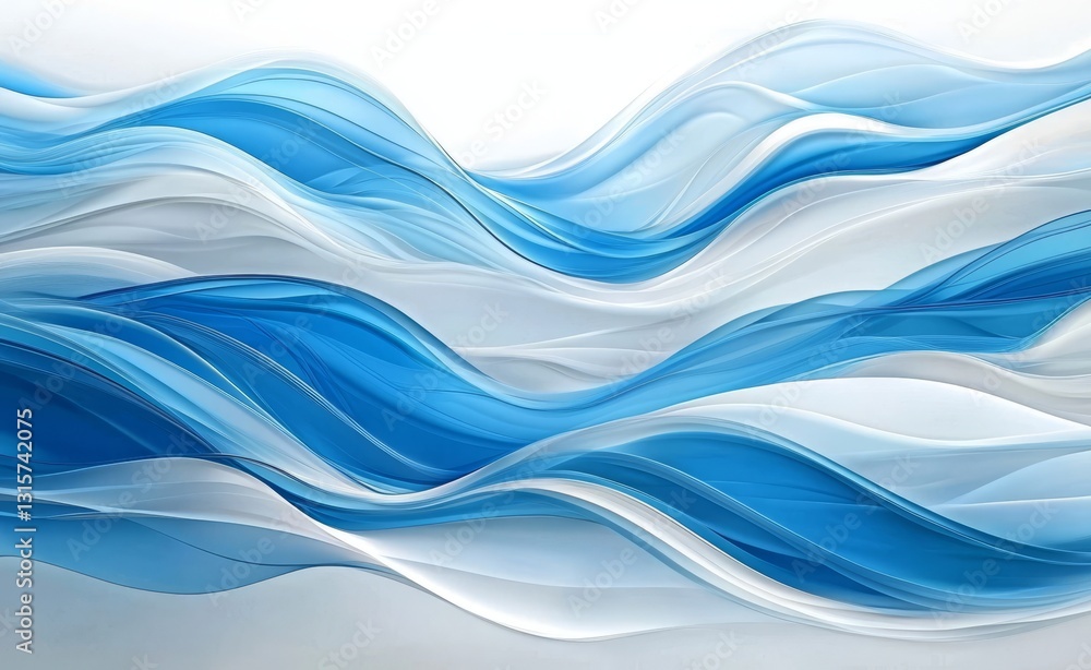 Fototapeta premium Winter-inspired backdrop featuring wavy snow pile drifts.